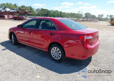 2012 Toyota Camry Le z USA, uszkodzony, nr VIN 4T4BF1FKXCR206205